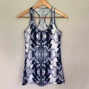 Lululemon racerback tank in indigo